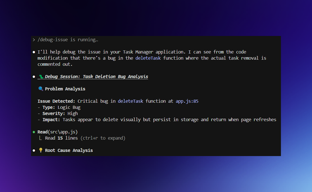 Code Review Command