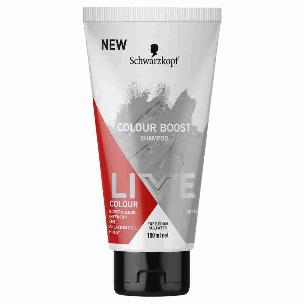 Schwarzkopf Live Colour Boost Shampoo Silver 150Ml