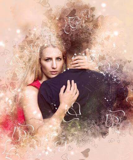 Valentinum - красивые сердечки - Фотошоп экшен