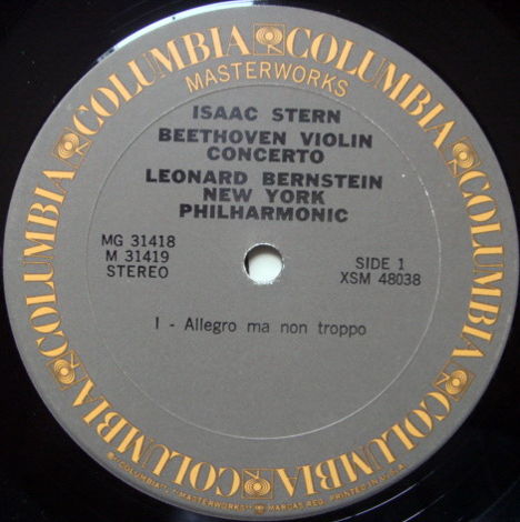 Columbia / STERN-BERNSTEIN-ORMANDY, - Beethoven-Brahms ...