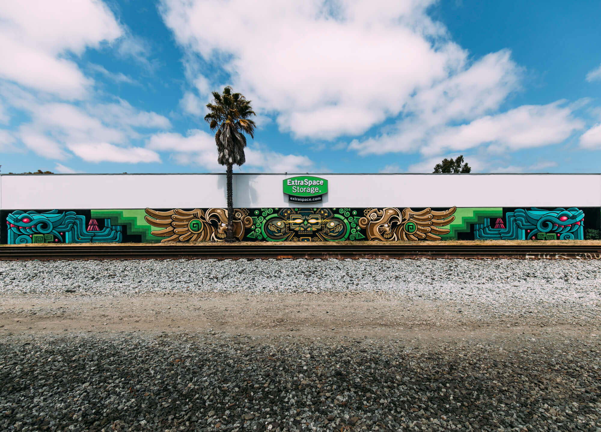 protecting and preserving a mural