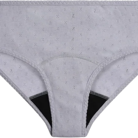 Culotte menstruelle Romy - Gris perle - XL