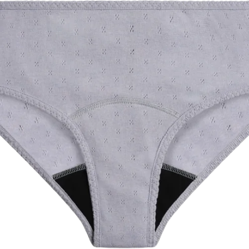 Culotte Menstruelle Romy - Gris Perle - XL