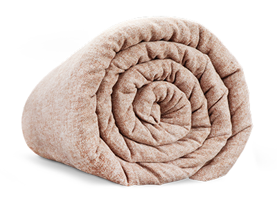 LEVIA Cover Flannel Cotton - Bronze