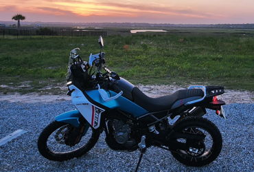 2025 CFMOTO IBEX 450 motorcycle for rent near Longs, SC