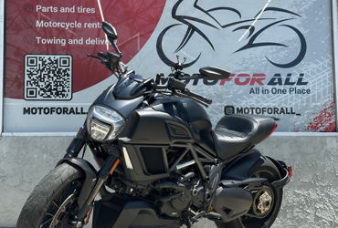 2017 DUCATI DIAVEL motorcycle for rent near Los Angeles, CA