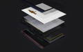 The once-piece Aluminum case firmly holds the EPD module The once-piece Aluminum case firmly holds the EPD module