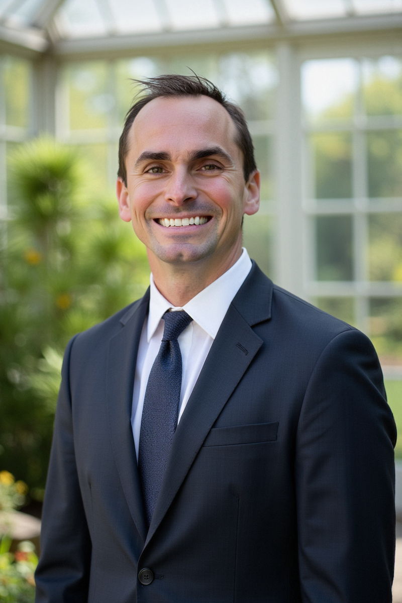 Photo generated by Secta Labs in style of Executive Conservatory Portraits