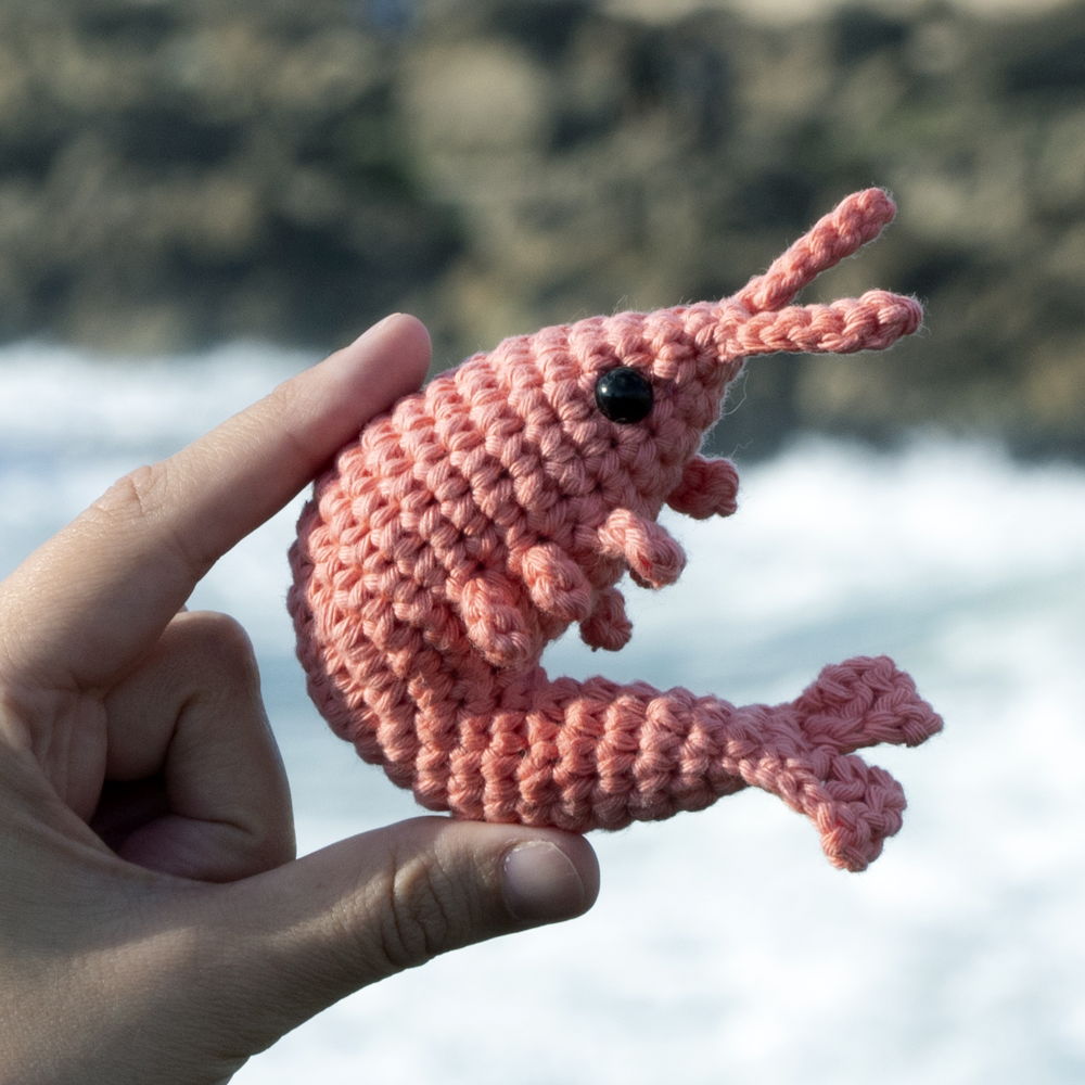Amigurumi-garnalen