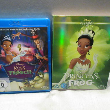 Blu-ray Walt Disney Küss den Frosch - neuwertig