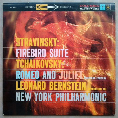 COLUMBIA 2-EYE/Bernstein/STRAVINSKY - Firebird, TCHAIKO...