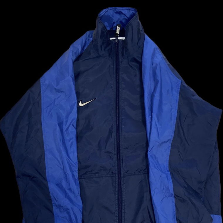 Vintage Blaue Nike Track Jacke