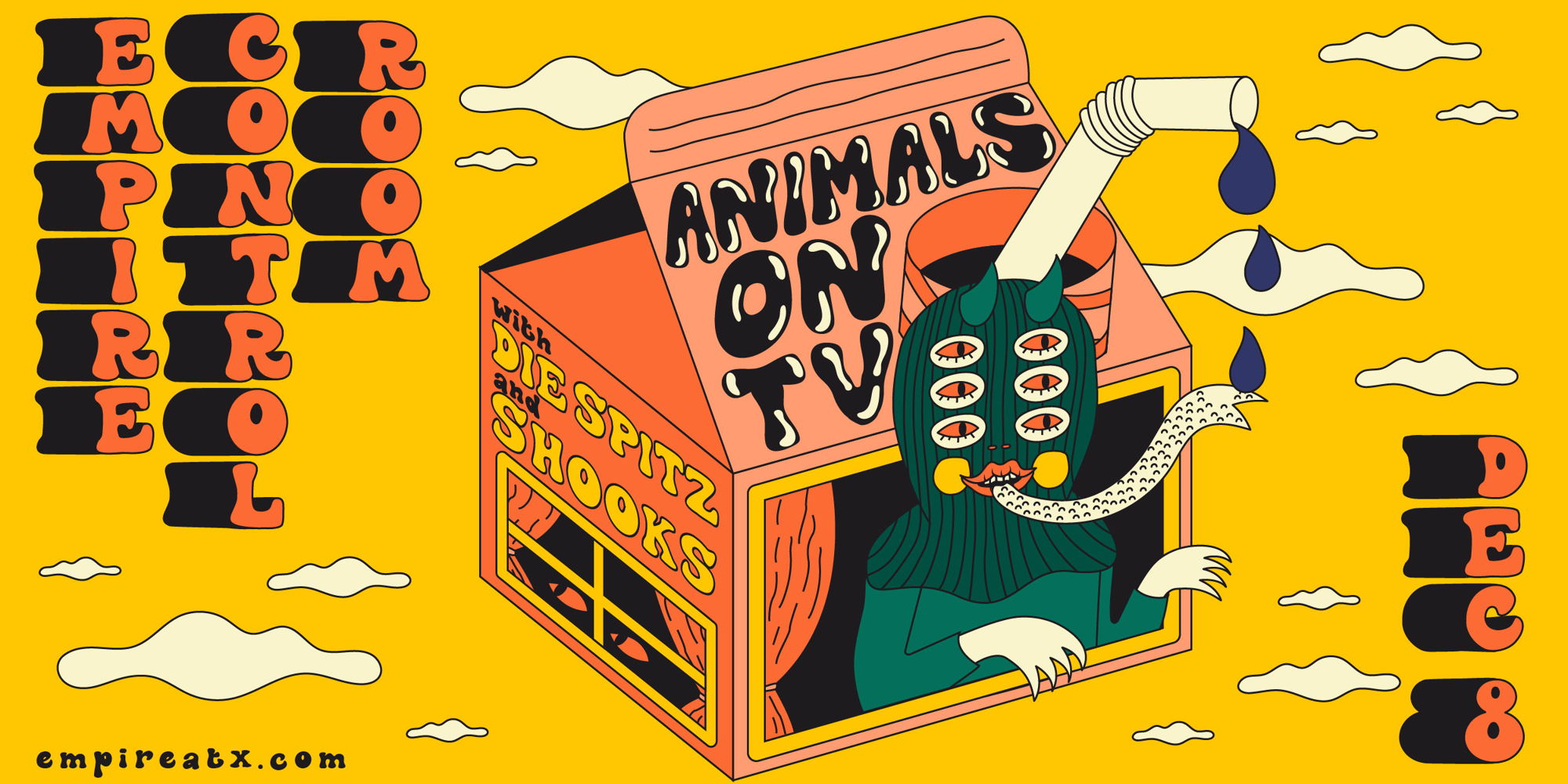  Empire Presents: Animals on TV w/ Die Spitz and Shooks promotional image