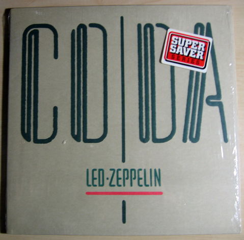 Led Zeppelin - Coda  - 1982  Swan Song ‎90051-1