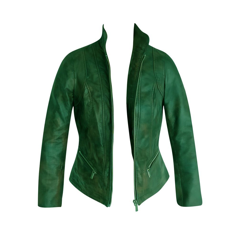 BRITANY - Green LEATHER - Image 3