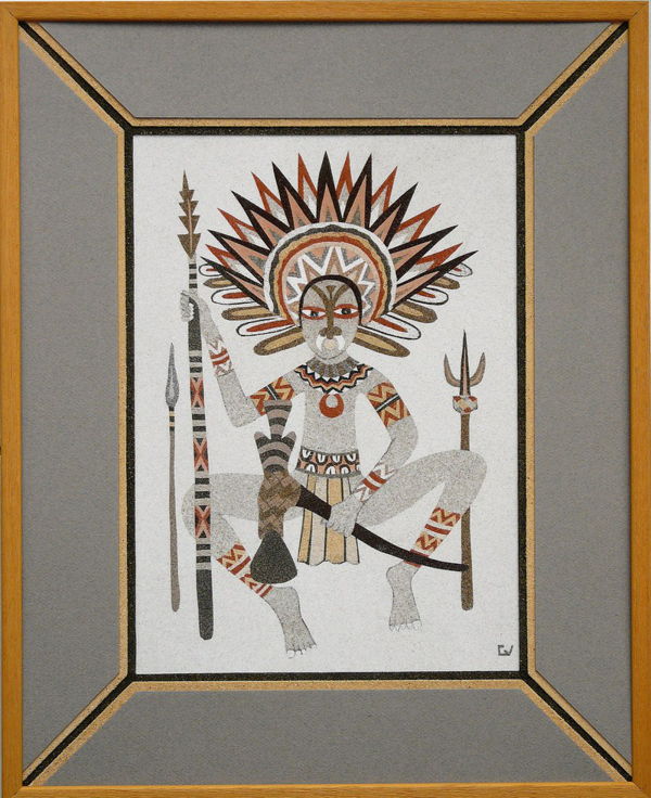 Papuan warrior