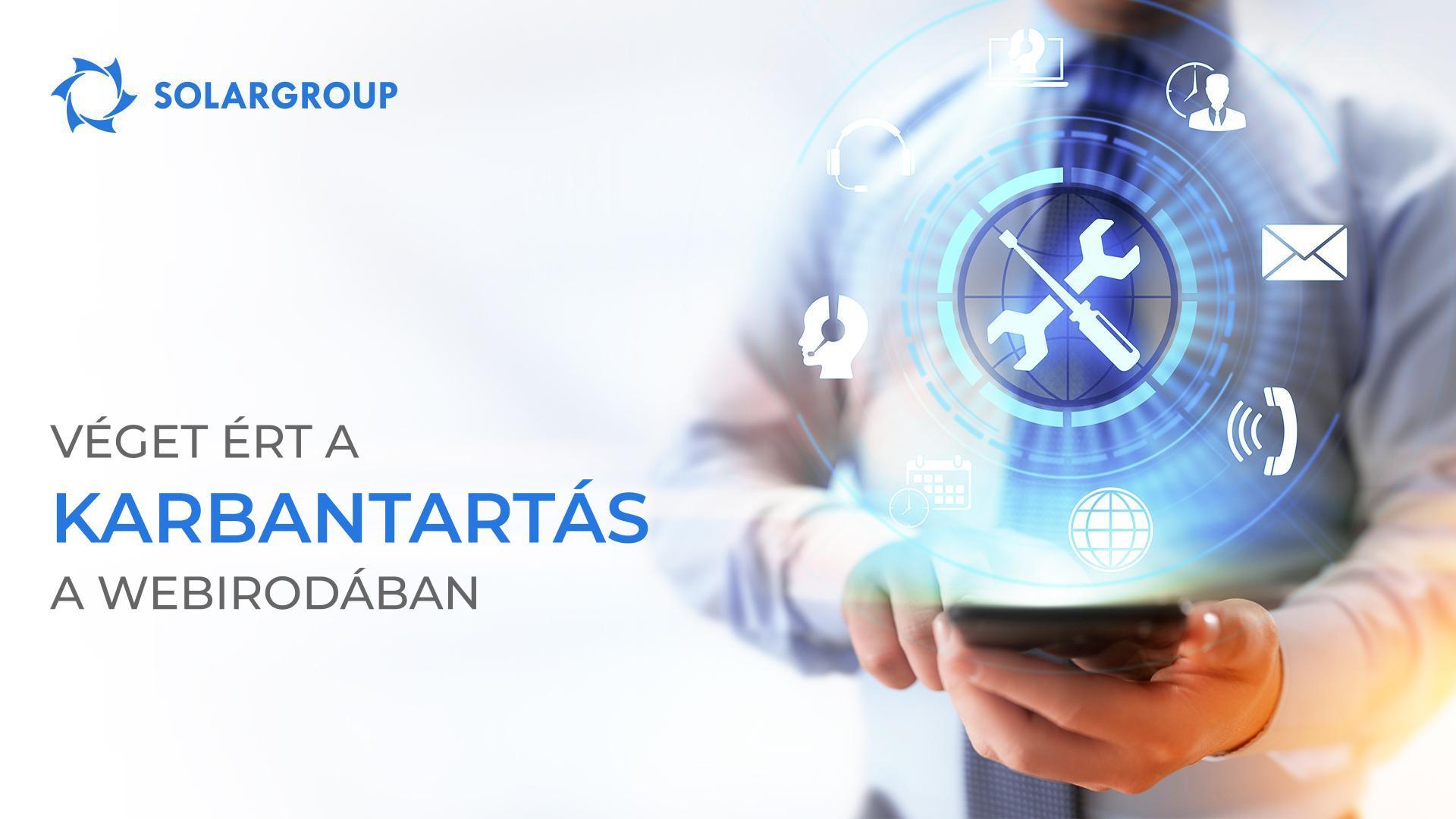 A webirodában végzett karbantartás véget ért