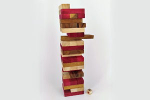 Stacking blocks wood balance game handmade stacking Fun Board Games Kids Ages 4 to Adults