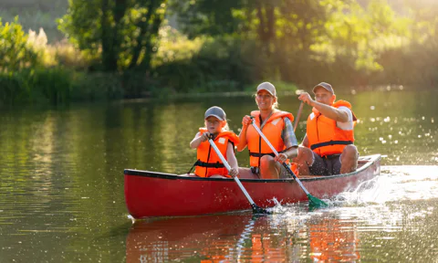 Easy Canoe Mission to the Sazava River from Prague Day Trip