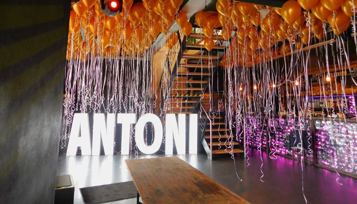 misterparty antoni orange rosa