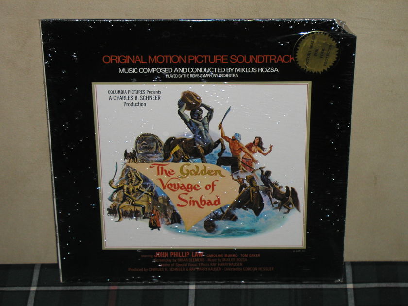 Miklos Rosza/OST - The Golden Voyage Of Sinbad SEALED United Artists from 1974