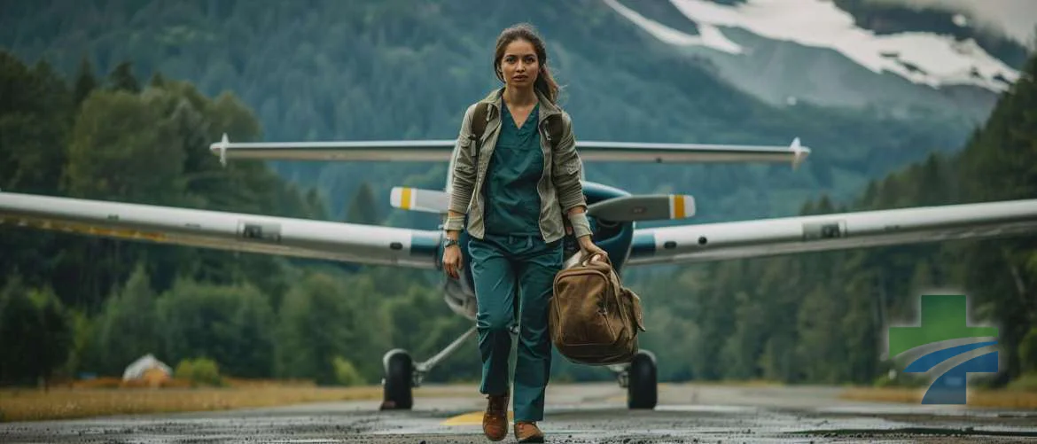 Travel nurse embarks on a new adventure in a remote location.