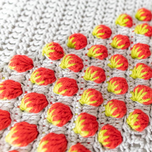 Juicy In Red Blanket