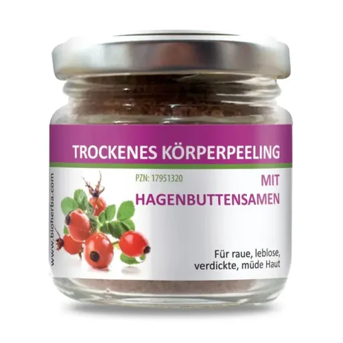 Trockenes Körperpeeling Mit Hagenbuttensamen 45 g