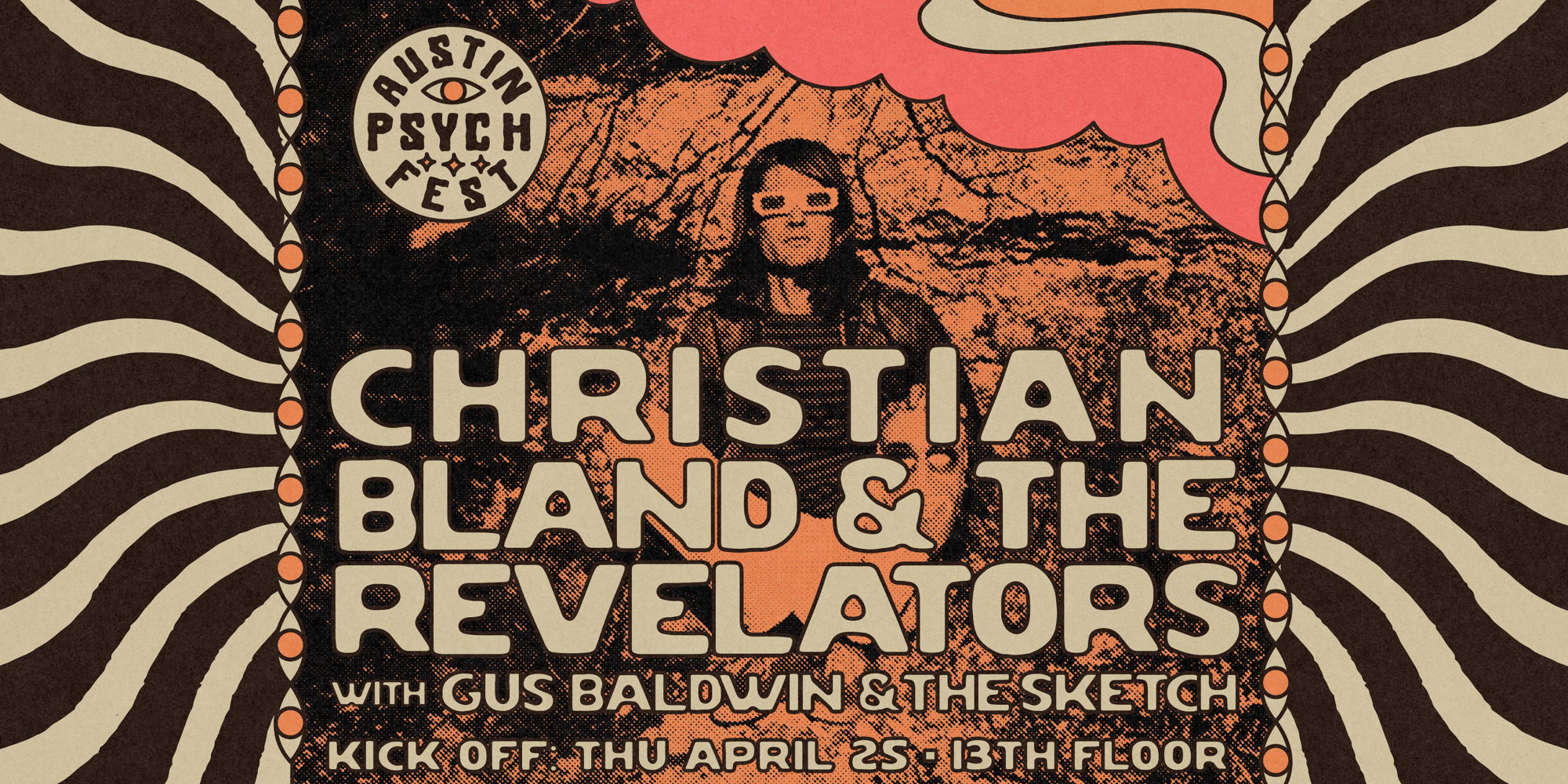 APF Kick-Off: Christian Bland & The Revelators w/ with Gus Baldwin & The Sketch at 13th Floor promotional image
