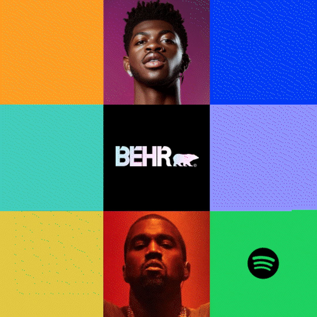 Image of Hear color I Spotify X Behr Paint