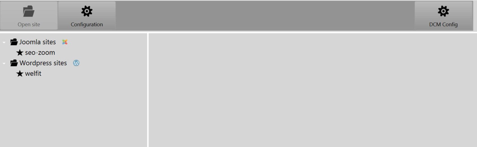 DCM Desktop Content Manager - приложение для редактирования сайта Joomla