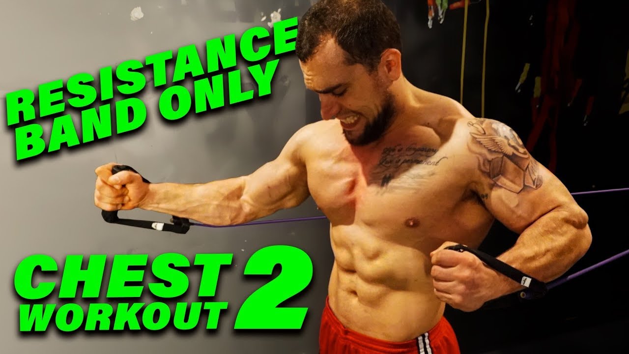 Resistance Bands 5 min Chest Workout