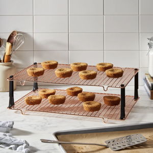 Nordic Ware Stackable Cooling Rack in Steel for Baking & Icing