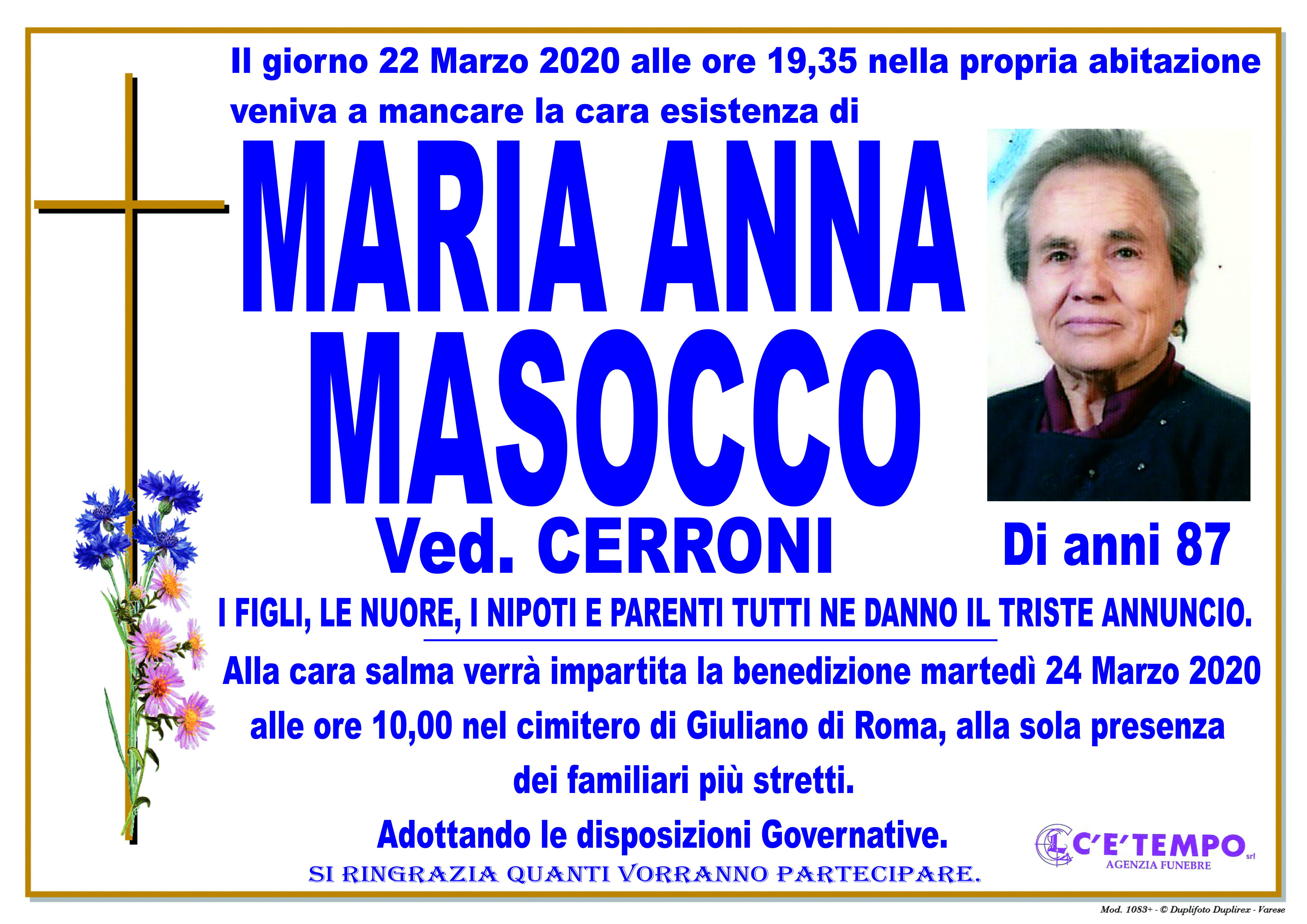 Maria Anna Masocco