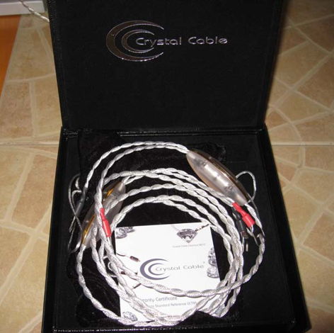 Crystal Cable Dreamline Speaker Cables Amazing Purity, ...