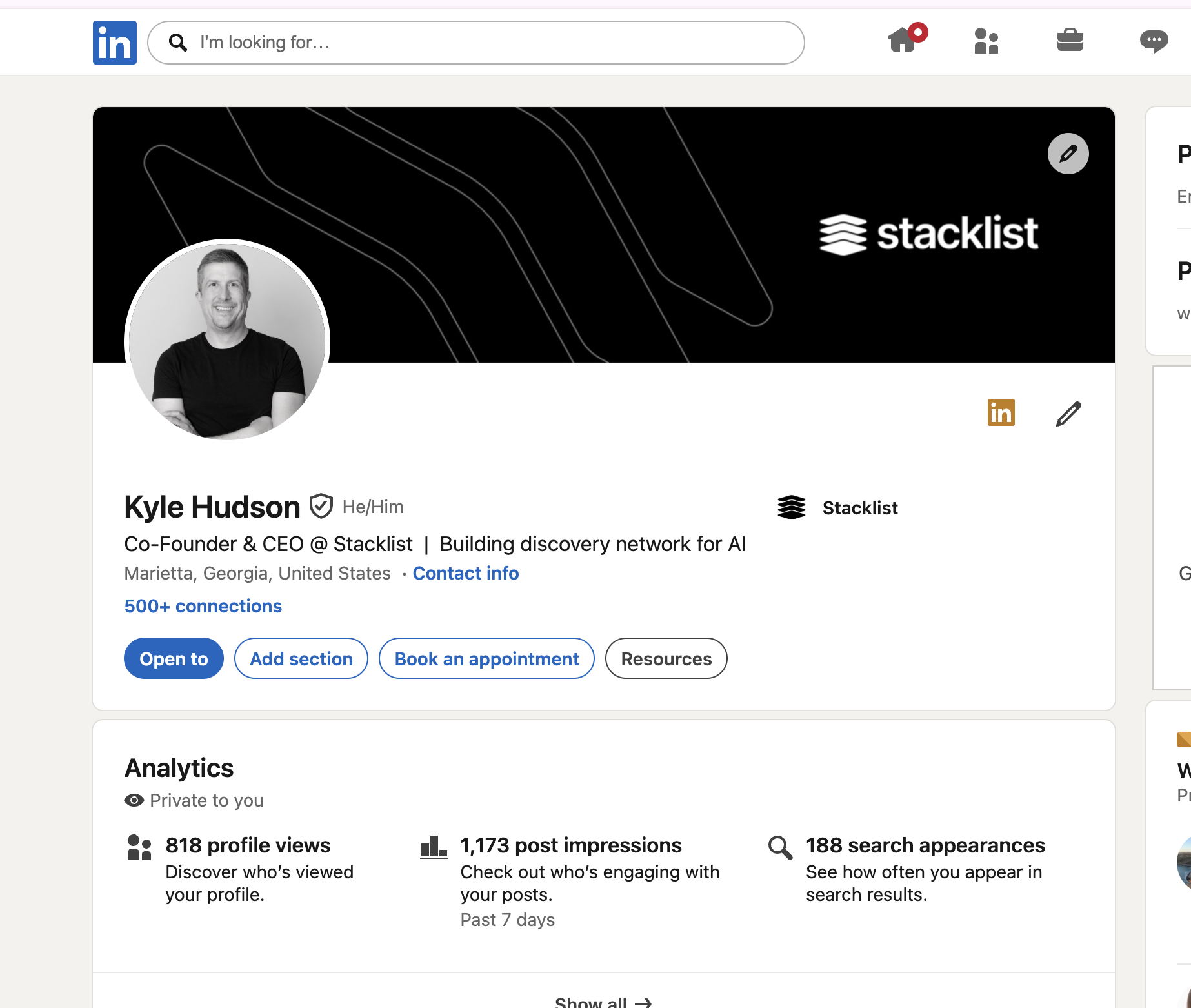 Kyle M. Hudson - Professional Profile