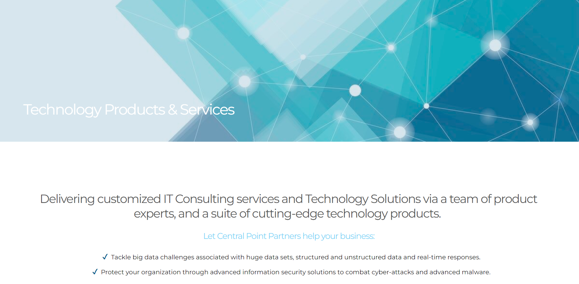 Central Point Partners product / service