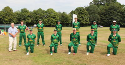Preston Cricket Club, Herts Cricket Club Logo