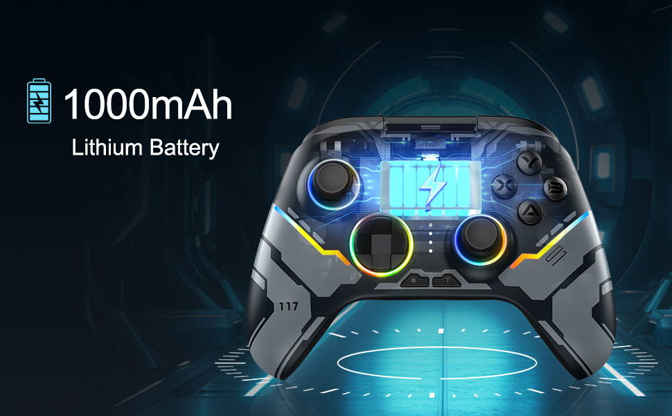 EasySMX X15 Game Controller with Hall Effect Sensor Joystick