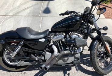 2008 HARLEY-DAVIDSON XL 1200N NIGHTSTER (BLACK) motorcycle for rent near Las Vegas, NV