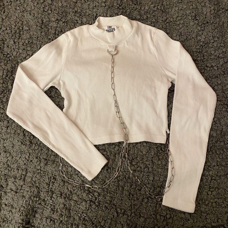 WHITE THE RAGGED PRIEST TOP / S