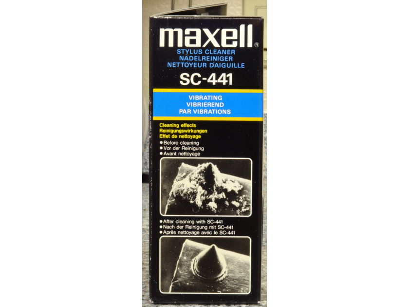 Maxell SC-441 stylus cleaner NEW Made in Japan