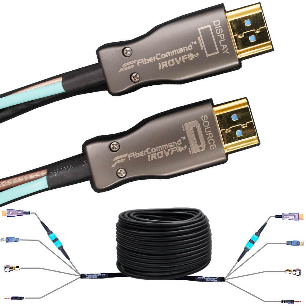 8K HDMI Fiber Cable 10M 32.8 FT 48Gbps (JTECH-FCAB108K) - J-Tech