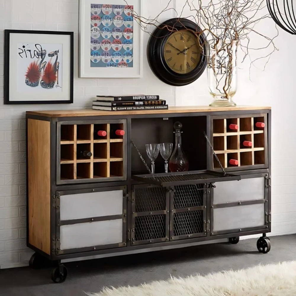Home Mirrored Drinks Bar