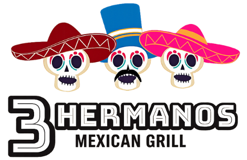 Logo - 3 Hermanos Mexican Grill