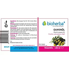 Olivenöl Olea Europaea Fruit Oil Reines Trägeröl 100 ml