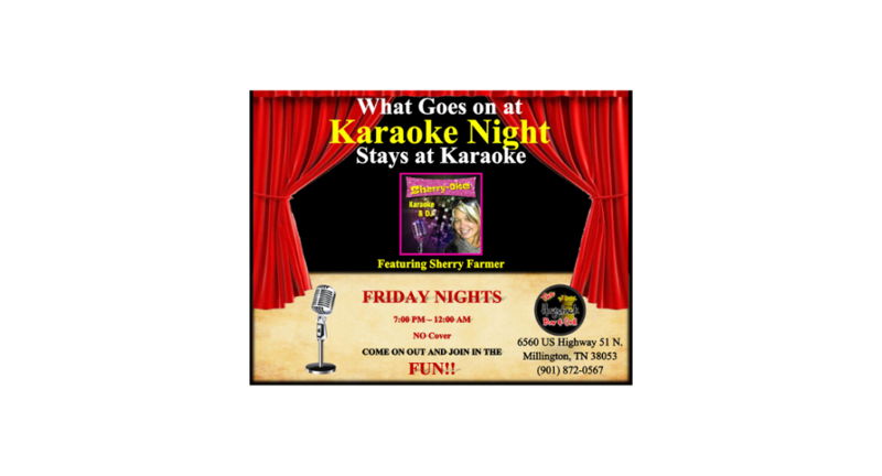 Karaoke Fridays at "The Stack" Featuring Sherry~Oke