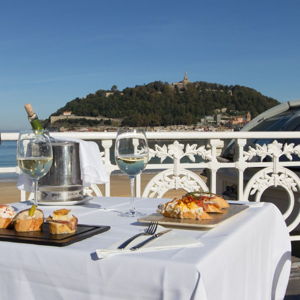 Dinner in San Sebastián, Spain
