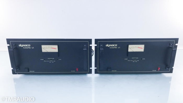 Dynaco Mark VI Mono Tube Power Amplifier Vintage Pair (...