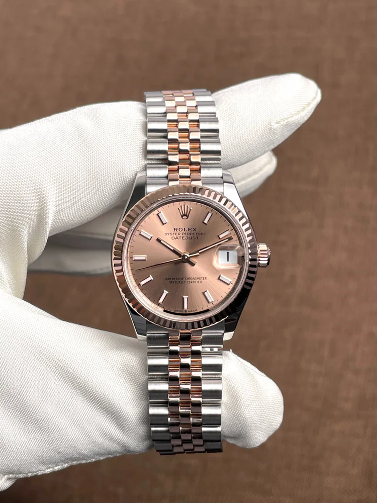Pink Dial Jubilee Bracelet Box and Papers 2025, image 2